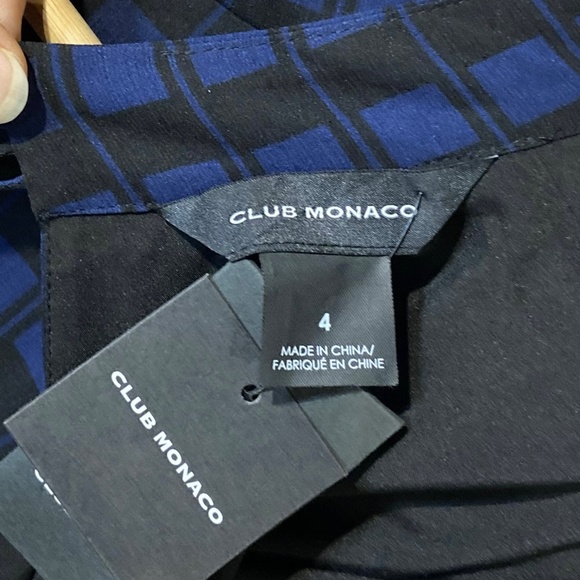 NWT Club Monaco Pleated Tiered Maxi Midi Dress - Picture 8 of 8